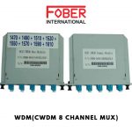 FOBER WDM(CWDM 8 CHANNEL MUX)