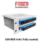 FOBER LGX BOX 1 X 16 SC/UPC
