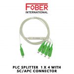 FOBER PLC SPLITTER 1 X 4 WITH SC/APC CONNECTOR