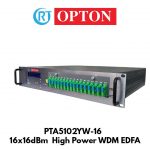 EDFA WDM 16x16dBm - OPTON (HIGH POWER EDFA) PTA5102YW-16