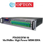 EDFA WDM 16x19dBm - OPTON (HIGH POWER EDFA) PTA5102YW-16