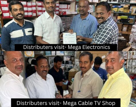 Distributers visit,Mega Dish antenna, Eroad (1)