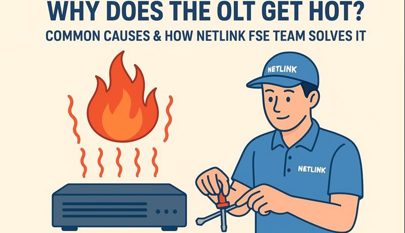 why does the olt get hot.